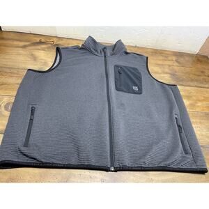 Alaskan Hardgear Mens Full Zip Vest 3XL Gray Duluth Trading Co Standard Fit